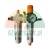 Compressed air service unit Type D for Twin Busch TWX-31 TWX-36
