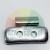 Silver 20g clip-on wheel balance weight for steel rims