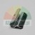 Metal bottom guide for sliding wardrobe doors, silver finish