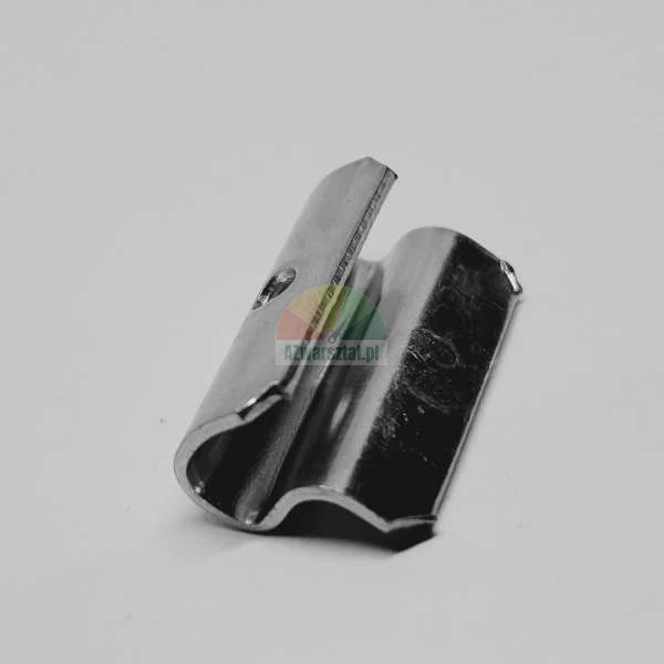 Metal bottom guide for sliding wardrobe doors, silver finish
