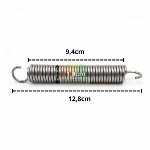 Tire changer spring 12.8 cm