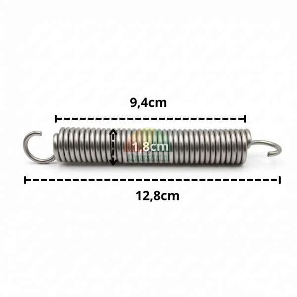 Tire changer spring 12.8 cm