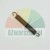 Metal extension spring with hooks on both ends placed diagonally on a light background.