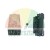 Time delay relay 8-pin 24V DC 10s with DIN rail socket