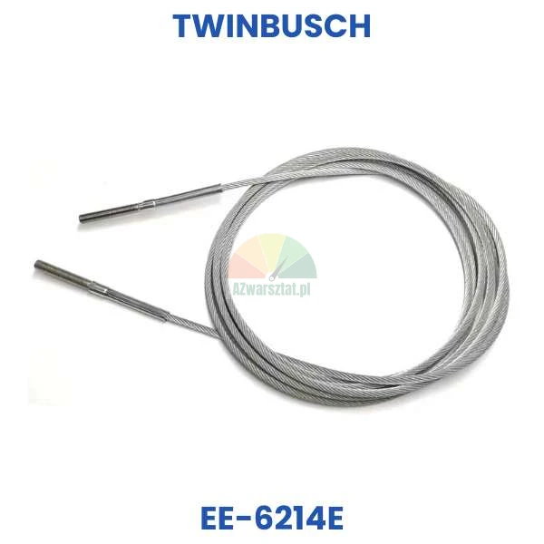 Steel synchronization cable replacement for Twin Busch EE-6214E lift