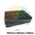 Rubber pad (rubber block) for car lifts 123mm x 163mm x 38mm with textured surface.