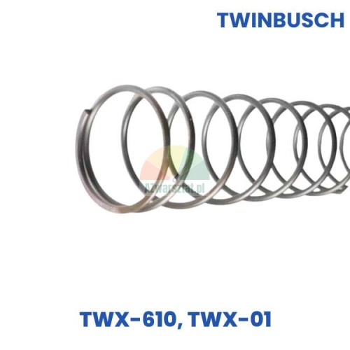 Compression spring for Twin Busch hex rod TWX-610, TWX-01
