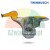 Steel mounting head for Twin Busch tire changer with yellow protection pads