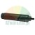 Heavy-duty threaded metal spindle with a small threaded tip on a white background.