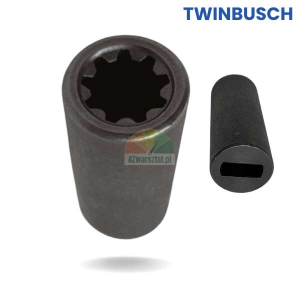 Twin Busch replacement: motor adapter (coupling)