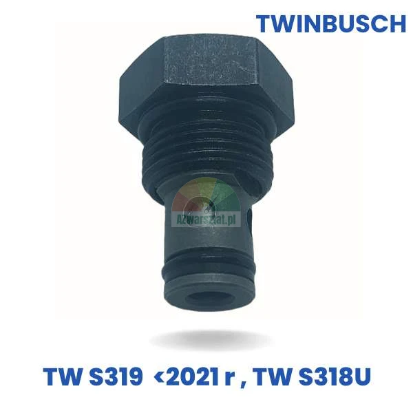 Twin Busch replacement: Check valve for TW S319 manufactured before 2021 and TW S318U.