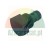 Black hydraulic cartridge valve with hexagonal head and O-ring gasket.