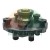 Universal quick-clamping flange adapter for 40mm wheel balancer, closed-center wheels