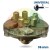 Universal quick-clamping flange plate for 36mm wheel balancer, blind hole wheels
