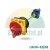 Main safety switch 32A LW30-32/08 with lockout, red handle on yellow base with extension shaft