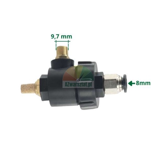 Quick exhaust valve, hammer bleed valve 8mm/9.7mm