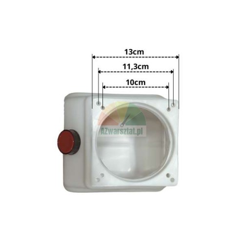 45.5 cm hydraulic oil tank with opening dimensions