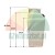 White plastic tank with height dimensions: 45.5 cm total, 42 cm to top of body, and 36 cm to ridge.