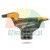 Steel mounting head ATH-Heinl M32, M52, M72 with yellow plastic inserts