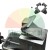 Metal jaw for tire changer with a set of four plastic protective covers