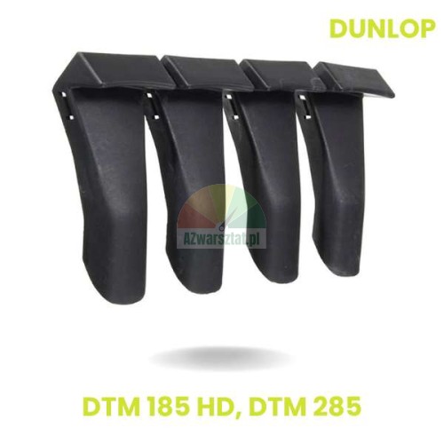 Dunlop replacement: Long plastic jaw protectors for tire changer (4 pieces) DTM 185HD, DTM 285