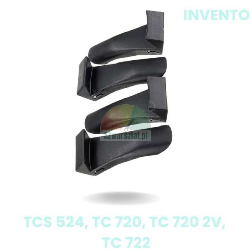 Set of 4 plastic jaw protectors for Invento tire changers TCS 524, TC 720, TC 722