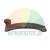 Black plastic curved handle with a mounting knob at one end shown on a white background