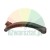 Black plastic curved handle with a visible reinforcing structure on the underside.
