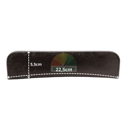 Black bead breaker blade protector, 22.5cm length