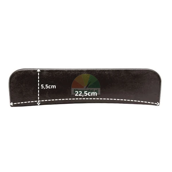 Black bead breaker blade protector, 22.5cm length
