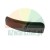 Modern black curved edge pull furniture handle
