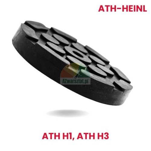 Replacement rubber pad for ATH-Heinl H1 and H3 car lifts, textured lifting pad.