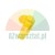 Small yellow plastic mounting clip for blinds or shutters on a white background.