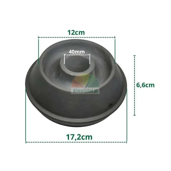 Centering cone for vans 12-17.2 cm with ring