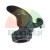 Black metal mounting hook for electric scooter handlebars