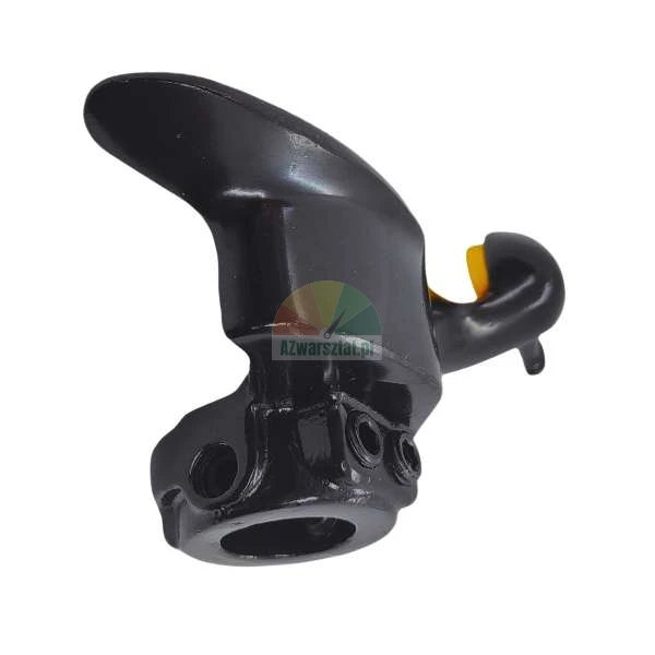 Black metal mounting hook for electric scooter handlebars