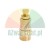 Brass sintered pneumatic silencer with adjustable flow control screw