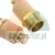 Brass sintered bronze pneumatic muffler with adjustable throttle