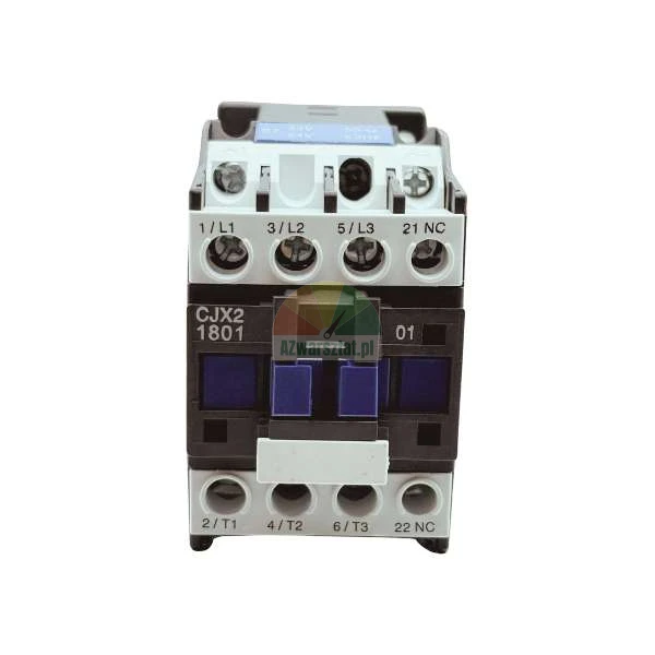 CJX2 1801 modular AC contactor for industrial applications with visible screw terminals.