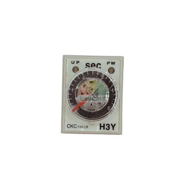 CKC Tinker H3Y time relay with a dial graduated from 0 to 5 seconds and a red pointer.