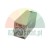 Industrial time relay H3Y-4 with adjustment dial and status LEDs on a white background.