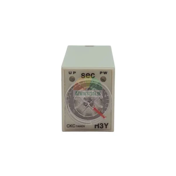 Industrial time relay CKC H3Y with adjustable dial 0-6 seconds