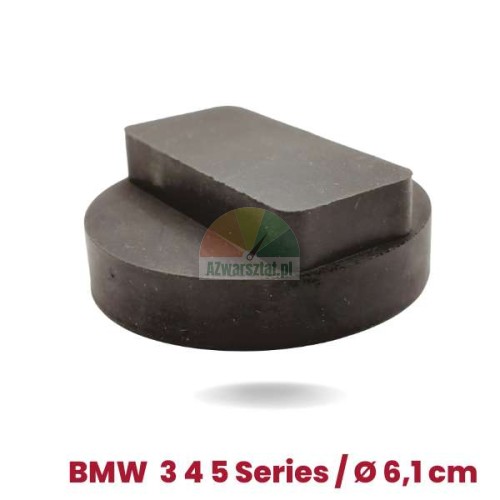 Rubber jack pad for BMW 3 4 5 Series with 6.1 cm diameter