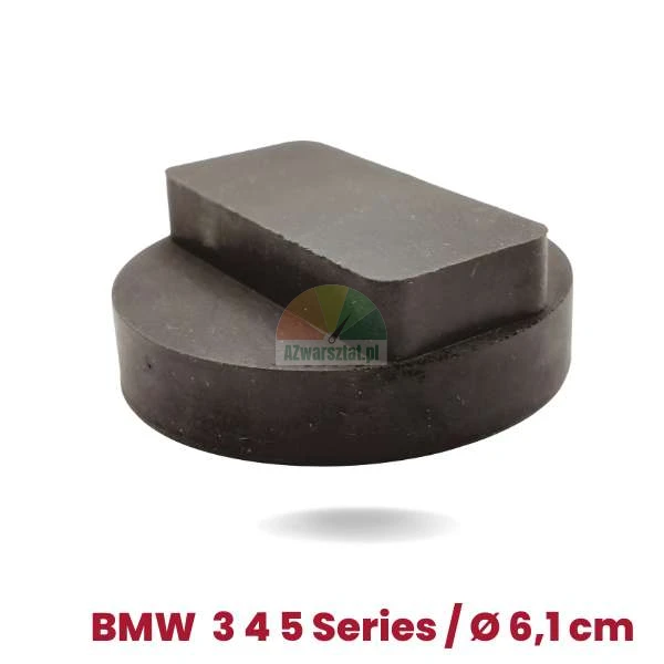 Rubber jack pad for BMW 3 4 5 Series with 6.1 cm diameter