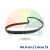 Black wheel balancer drive belt, 86.5 cm long and 1.4 cm wide, with 6 ribs and 5 grooves.
