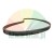 Multi-ribbed serpentine belt for engine accessories on a white background.