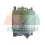 Metal hydraulic gear pump with a robust design, featuring mounting bolts and an aluminum body.