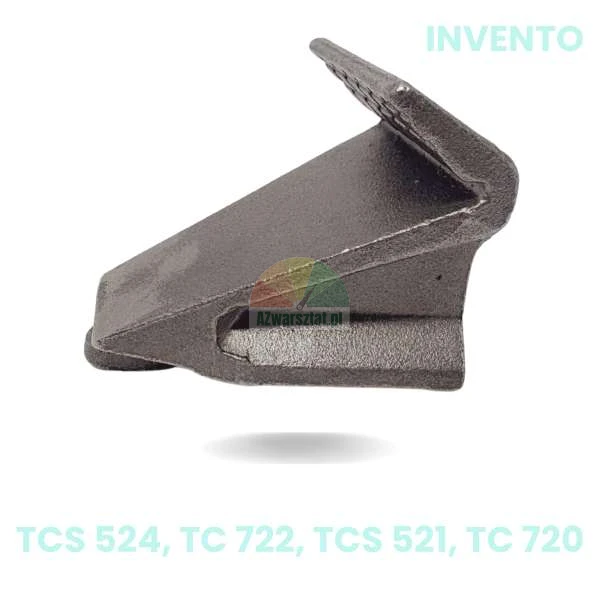Replacement jaw for Invento tire changers TCS 524, TC 722, TCS 521, TC 720