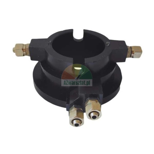 Under-table air distributor for TCS 524 tire changer