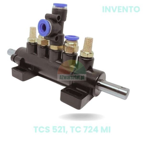 Replacement air distributor for Invento tire changer pedal, models TCS 521, TC 724 MI
